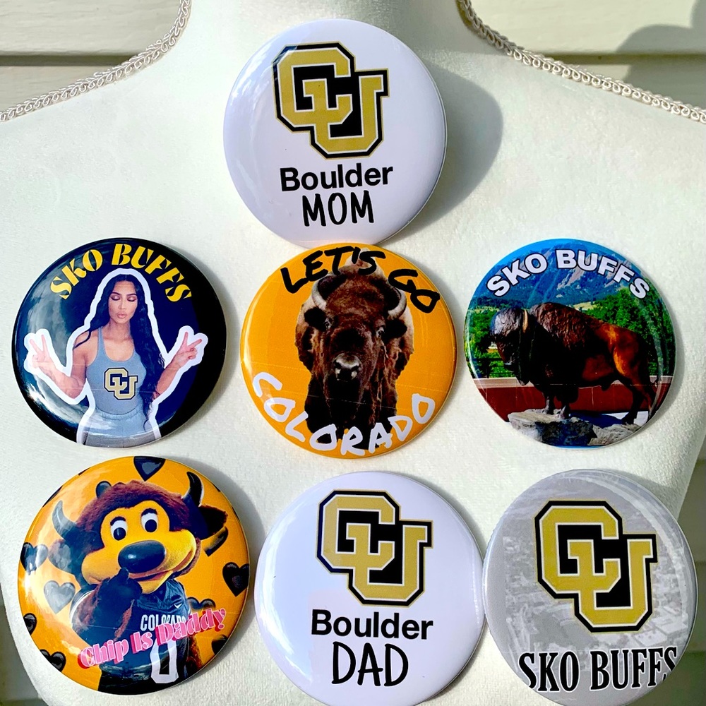 University of Colorado Boulder Buffaloes Game Day Pins